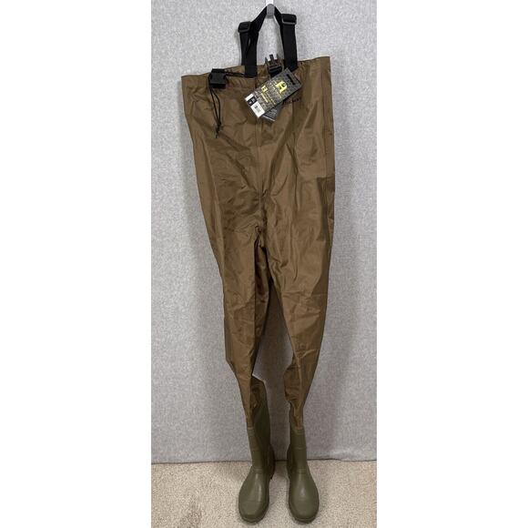 Hodgman Mackenzie Nylon PVC Cleated Chest Wader Size 7 1337564 Mackcbc07 NWT - Picture 2 of 8